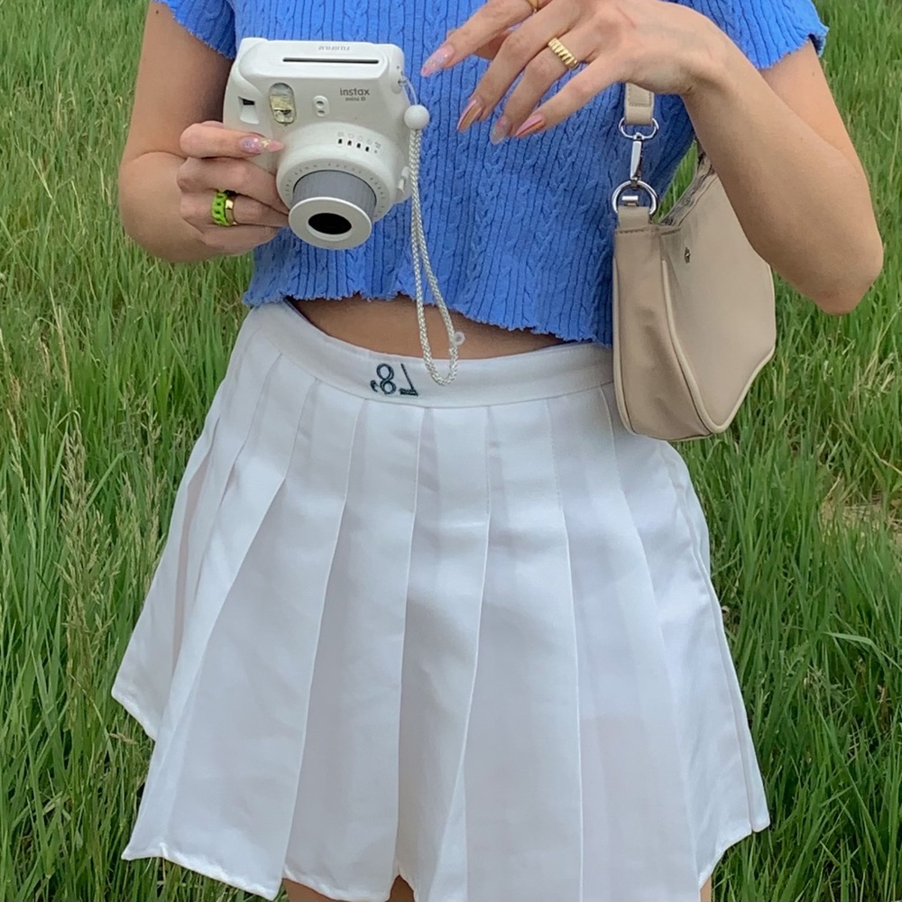 Mayfair White Pleated Tennis Skirt